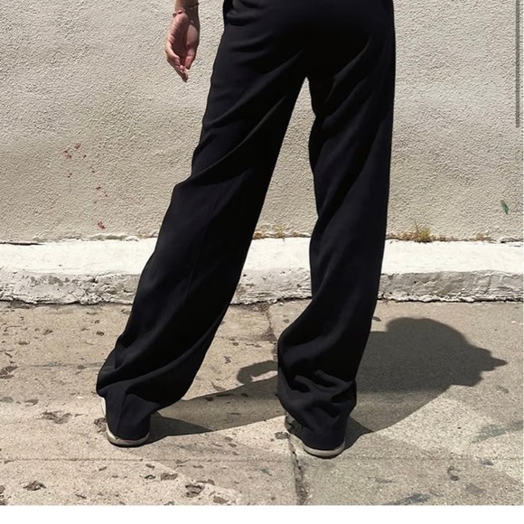 Cry Baby - Wide Leg Pants in Black - Like New - Picture 4 of 4
